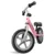 Bicicleta copii fara Pedale Kidwell Rebel Pink 12 inch, ghidon ajustabil pe inaltime, greutate redusa, roti spuma EVA, scaun reglabil pe inaltime, de la 2 ani