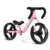 Bicicleta copii fara pedale Balance Bike Folding SmarTrike Pink, pliabila, de la 2 ani, roti din cauciuc EVA, scaun si ghidon ajustabile pe inaltime, manere din material moale