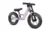 Bicicleta copii fara pedale Berg Biky Cross mov 12 inch, cu frana de mana, anvelope pneumatice, scaun reglabil pe inaltime, varsta 2,5-5 ani, inaltime utilizator 90-120 cm, greutate maxima utilizator 30 kg