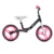 Bicicleta copii fara pedale Byox Zig-Zag Pink 12 inch, roti din cauciuc EVA, scaun ajustabil pe inaltime de la 36 cm pana la 45 cm, de la 2 ani pana la greutatea maxima admisa de 20 kg