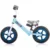 Bicicleta copii fara pedale Chipolino Speed blue 12 inch, de la 2 ani pana la greutatea de 30 kg, scaun si ghidon reglabile pe inaltime, cadru extrem de usor