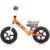 Bicicleta copii fara pedale Chipolino Speed orange 12 inch, de la 2 ani pana la greutatea de 30 kg, scaun si ghidon reglabile pe inaltime, cadru extrem de usor