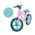 Bicicleta copii fara pedale Eva Kidwell Mundo Unicorn 12 inch, cu roti din spuma EVA, scaun reglabil pe inaltime 34-44 cm, de la 3 ani, inaltimea recomandata a copilului 80-120 cm