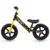 Bicicleta copii fara pedale Kidwell Rebel Yellow 12 inch, varsta 3-4 ani, ghidon cu cu inaltime reglabila, roti late din cauciuc EVA, scaun moale, reglabil, greutate mmaxima admisa 30 kg, inaltimea 80-120 cm