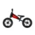 Bicicleta copii fara pedale QPlay Feduro Rosu Balance bike, roti 12 inch gonflabile, sa ajustabila din piele ecologica, varsta 3-6 ani