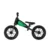 Bicicleta copii fara pedale QPlay Feduro Verde Balance bike, roti 12 inch gonflabile, sa ajustabila din piele ecologica, varsta 3-6 ani