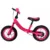 Bicicleta copii fara pedale R-Sport R3 roz 11 inch, scaun moale reglabil pe inaltime 37-43 cm, roti gonflabile, frana pe roata din fata, cadru usor din otel, pana la 35 kg, varsta 3-5 ani
