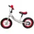 Bicicleta copii fara pedale R-sport R3 alb-rosu 11 inch, scaun moale reglabil pe inaltime 37-43 cm, roti gonflabile, frana pe roata din fata, cadru usor din otel, pana la 35 kg, varsta 3-5 ani