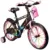 Bicicleta cu roti ajutatoare si bidon pentru apa Super Nova II, Action One, 20 inch, Roz