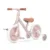 Bicicleta de echilibru 2 in 1, Lorelli Energy, include pedale si roti auxiliare, Pink