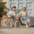 Bicicleta de echilibru Kinderkraft Rapid 2 Bizuu Black, cadru din aliaj de magneziu, scaun reglabil, clopotel si cos pentru jucarii