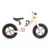 Bicicleta fara pedale Byox Orb White cu roti 12 inch gonflabile, Sa reglabila de la 35cm la 41 cm, Suport sticla de apa inclus, Greutate maxima suportata 50 kg