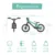 Bicicleta fara pedale Chillafish BMXie Vroom Mint, 12 inch, suport pentru picioare integrat, varsta 2-5 ani, scaun reglabil, anvelope EVA, greutate admisa 35 kg