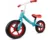 Bicicleta fara pedale cu roti de 12 inch din spuma EVA, cu scaun si ghidon reglabile in inaltime, Push Sport Bicolor, inaltime sezut 29-34 cm, de la 3 ani, inaltime recomandata 80-108 cm