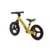 Bicicleta fara pedale pentru copii, Adamex Rocket, cu roti gonflabile din cauciuc 12 inch, sezutul moale reglabil pe inaltime, sarcina maxima admisa 25 kg, omologata EN71, Yellow Wee