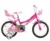 Bicicleta fetite Dino Bikes 146 RN Roz, 14 inch, varsta 4-7 ani, inaltimea recomandata 95-115 cm, roti ajutatoare, frana pe ambele roti