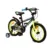 Bicicleta pentru baieti Byox Monster Black 16 inch, varsta 4-6 ani, frana de mana pe ambele roti, claxon, scaun si ghidon reglabile pe inaltime, roti ajutatoare