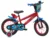Bicicleta pentru copii Denver Spiderman 14 inch, inaltime utilizator 95-115 cm, roti gonflabile, frana de mana pe ambele roti, scaun si ghidon ajustabile, roti ajutatoare, suport si sticla de apa, clopotel