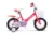 Bicicleta pentru copii 2-4 ani Velors V1202A Roz, Roti 12 Inch, Frane fataspate V-Brake, Roti ajutatoare