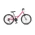 Bicicleta pentru copii Byox Princess pink 24 inch, cu 21 viteze Shimano, frana V-brake, scaun si ghidon reglabile, cric