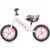 Bicicleta pentru copii Chipolino Zippy Pink fara pedale, scaun reglabil, manere antiderapante, greutate suportata 25 kg, varsta 3 ani+