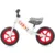 Bicicleta pentru copii Chipolino Zippy Red fara pedale, scaun reglabil, manere antiderapante, greutate suportata 25 kg, varsta 3 ani+