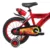 Bicicleta pentru copii Denver Disney Cars 14 inch, inaltime utilizator 95-115 cm, roti gonflabile, frana de mana pe ambele roti, scaun si ghidon ajustabile, roti ajutatoare, suport si sticla de apa, clopotel