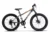 Bicicleta pentru copii Ecarpat Ride S24109C Gri, 24 inch, echipare Shimano, anvelope late, furca cu suspensie, frane disc, 7 viteze