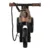 Bicicleta pentru copii Funny Wheels Rider SuperSport Copper 2 in 1 fara pedale, 18+ luni, pneuri si manere de cauciuc, 4 nivele de reglaj pe inaltime, greutate admisa 25 kg