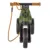 Bicicleta pentru copii Funny Wheels Rider SuperSport Khaki 2 in 1 fara pedale, 18+ luni, pneuri si manere de cauciuc, 4 nivele de reglaj pe inaltime, greutate admisa 25 kg
