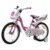 Bicicleta pentru copii Novokids SplendOr Boom PRO Edition Roz, Cosulet pentru papusi, Roti 16 inch, Greutate admisa 50 kg, Cadru din otel, Roti ajutatoare detasabile, Ghidon reglabil pe inaltime