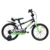 Bicicleta pentru copii Novokids SplendOr Boom PRO Edition Verde Cu bidon pentru apa, Roti 14 inch, Greutate admisa 50 kg, Cadru din otel, Roti ajutatoare detasabile, Ghidon reglabil pe inaltime