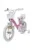 Bicicleta pentru copii Novokids SplendOr PRO Line Edition Roz, Cosulet, Roti 16 inch, Maxim 35 kg, Cadru din otel, Roti ajutatoare detasabile, Ghidon reglabil pe inaltime