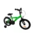 Bicicleta pentru copii Procart Verde 16 inch, roti ajutatoare, v-brake, scaun ajustabil, cadru otel, jante aluminiu, aparatoare lantnoroi