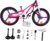 Bicicleta pentru copii Royal Baby 16 inch Galaxy G1601C RozAlb 4-6 ani cu roti ajutatoare si frana pe disc