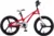 Bicicleta pentru copii Royal Baby Galaxy G1801C 18 inch RosuAlb 5-7 ani, Cadru Magneziu, Frane Disc, Roti Ajutatoare
