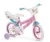 Bicicleta pentru copii Toimsa Fantasy Walk 14 inch cu roti ajutatoare, cos frontal si scaun pentru papusi