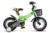 Bicicleta pentru copii Velors V1201A verde, roti 12 inch, varsta 2-4 ani, inaltime utilizator 85-100 cm, greutate suportata 80 kg