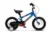 Bicicleta pentru copii Velors V1403B AlbastruPortocaliu 14 inch, roti ajutatoare, cadru din otel, varsta 3-5 ani