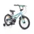 Bicicleta unisex 18 inch Moni Byox Pixy Turcoaz cu roti ajutatoare
