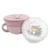 Bol cu capac si protectie silicon 380 ml Savana Roz