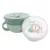 Bol cu capac si protectie silicon 380 ml Savana Verde menta
