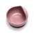 Bol de hranire din silicon natural cu ventuza 6 luni+ Pink