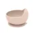 Bol din silicon PetiteMars fara BPA cu ventuza TakeMatch 6 luni+ bej