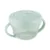 Bol pentru alimente cu manere si baza antiderapanta Kikka Boo Snack Me Up 300 ml Verde Menta