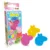Bombe de baie Inkee 3 bucati asortate in forma de Peppa Pig Craze