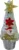 Brad artificial de Craciun Novokids Mini Christmas Tree Alb pentru casa si birou, Cu decoratiuni si suport incluse, Inaltime 35 cm