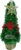 Brad artificial de Craciun Novokids Mini Christmas Tree Verde pentru casa si birou, Cu decoratiuni si suport incluse, Inaltime 35 cm
