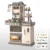 Bucatarie cu apa curenta si abur Home Kitchen 38 piese Gri