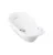 Cadita Tega baby cu senzor de temperatura 86 cm WildFree Elefant